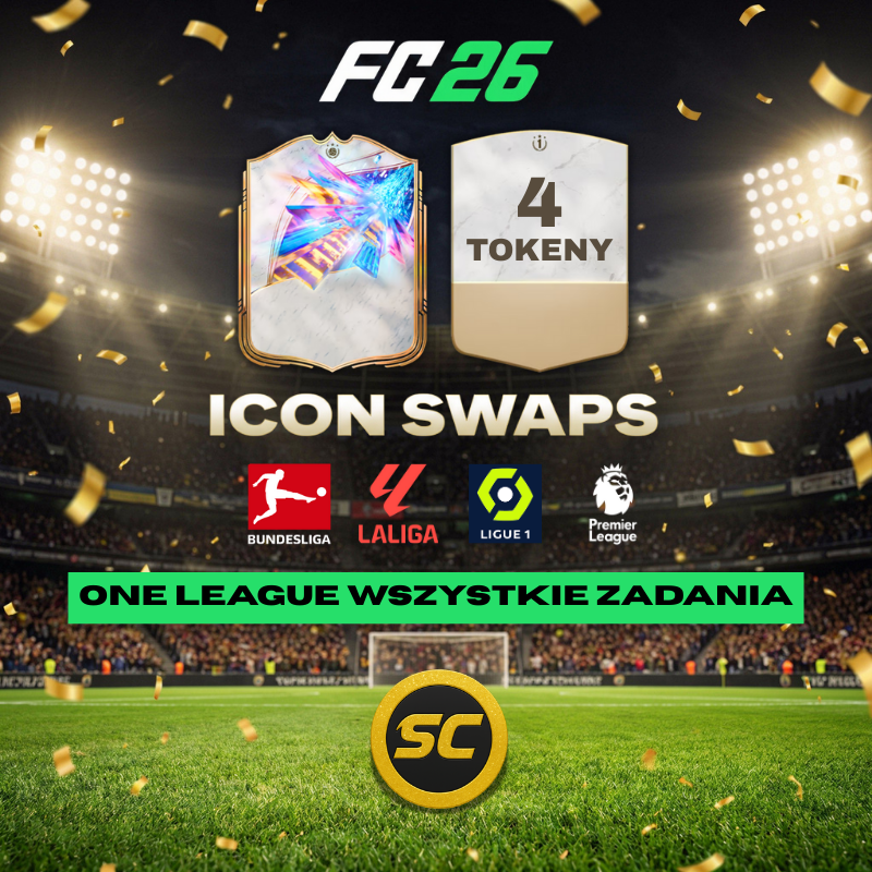 FC 26 Icon Swaps Boost – 4 Tokeny (wszystkie z One League)